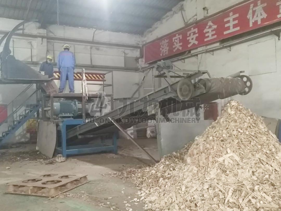 深圳木托盤撕碎處理項目（mù）